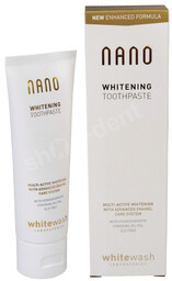 Nano WhiteWash Whitening - Luksusowa pasta wybielająca zęby