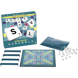 Mattel Games Scrabble podróż, miniaturowa edycja 20 x