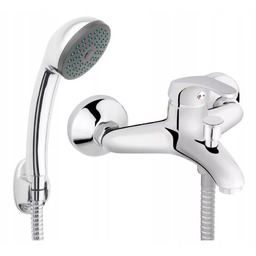 Ferro Bateria wannowa BBC11 Basic, chrom, ścienna;