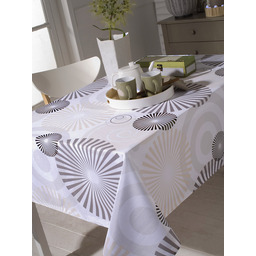 Calitex HYPNOTIC Prostokątny obrus Poliester Beżowy 150 x