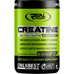 Real Pharm Creatine 300 Caps Kreatyna Monohydrat