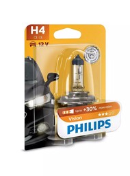 Philips - Żarówka H4 Vision