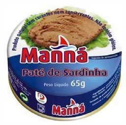 Portugalska pasta z sardynek łagodna 65g Manná