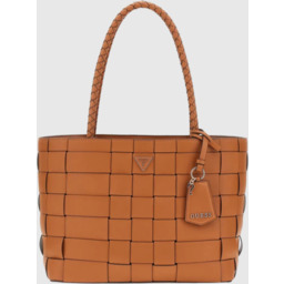 GUESS Brązowa shopperka damska Maylee