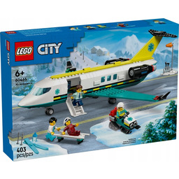 Lego City Samolot Pogotowia Ratunkowego Nr 60465