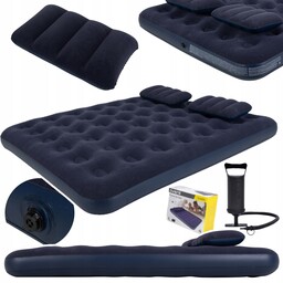 Materac Dmuchany Dwuosobowy Avenli Z Pompką 203X152X22 CM