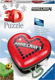 Ravensburger Puzzle 3D Serce Minecraft 54 el.