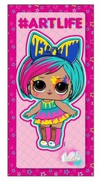 Ręcznik kąpielowy plażowy L.O.L. SURPRISE 70x140