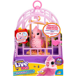 LITTLE LIVE PETS PTASZEK INTERAKTYWNA PAPUŻKA FALISTA ROSIE
