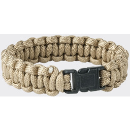Bransoletka Helikon Survival Bracelet Paracord Coyote