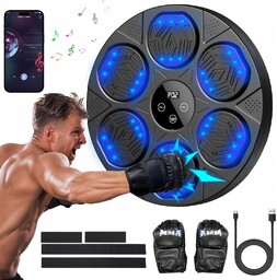 Muzyczna Maszyna Bokserska Bluetooth W Treningowej Ścianie Bokserskiej