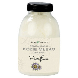 Soap&Friends, Kozie mleko do kąpieli Passiflora, 250 g