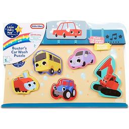 Little Baby Bum - drewniane puzzle pojazdy, puzzle