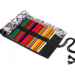 ETUI 46X20CM 40 MIEJSC ORGANIZER NA KREDKI DŁUGOPISY