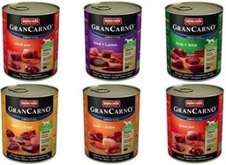 ANIMONDA GranCarno Adult Dog smak: Wołowina 6 x