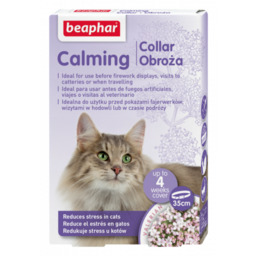 BEAPHAR Calming Collar obroża antystresowa dla kota 35