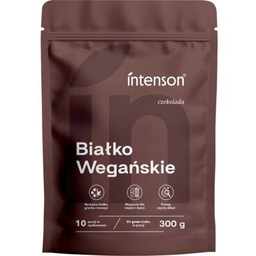 INTENSON Odżywka białkowa Białko wegańskie Czekoladowy (300 g)