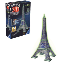 Ravensburger Puzzle 3D 115914 Wieża Eiffla edycja nocna