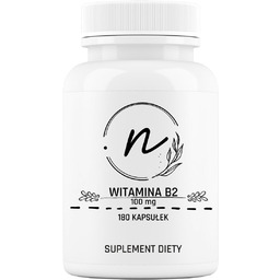 Suplement diety, NaturePRO Witamina B2 Ryboflawina 100 mg