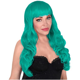 Turkusowa peruka Bella