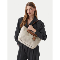 Torebka MICHAEL Michael Kors 30S6GTVT2B Kremowy
