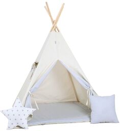 Namiot tipi dla dzieci, bawełna, okienko, poduszka, kłapouchy