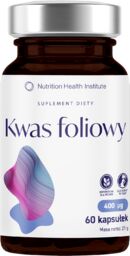 Kwas Foliowy 400 g, 60 kapsułek