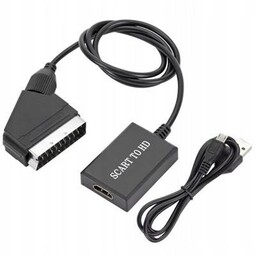Kabel adapter konwerter z Euro Scart do Hdmi