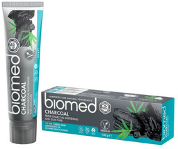 BIOMED CHARCOAL wybielająca pasta do zębów z aktywnym