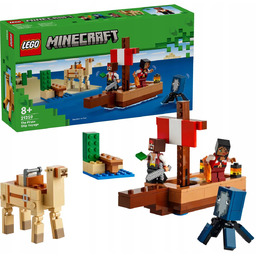 LEGO MINECRAFT 21259 KLOCKI REJS STATKIEM PIRACKIM ZESTAW
