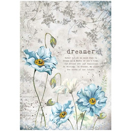 STAMPERIA DFSA4249 A4 papier ryżowy do decoupage pakowany