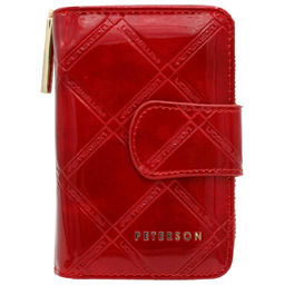 Skórzany damski portfel Peterson PTN 76115-PLT