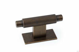 Gałka meblowa z podkładką T-Bar Arpa Plate Aluminiowa