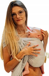 Chusta kółkowa do wody LennyLamb Grey Mesh