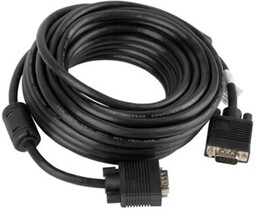 LANBERG Kabel VGA - VGA CA-VGAC-10CC-0100-B 10 m