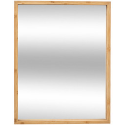 5five Simply Smart Lustro łazienkowe w bambusowej ramie,