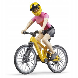 Figurka Dekoracyjna Kolararki Kolekcjonerska z Rowerem Górskim Porządna