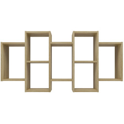 Elior Skandynawski regał wiszący w kolorze dąb sonoma