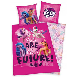 Pościel My Little Pony 140x200 bawełniana dziecięca Komplet