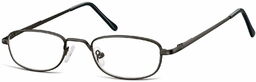 Sunoptic Oprawki korekcyjne zerówki okulary metalowe z uchwytem