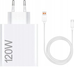 Xiaomi Ładowarka sieciowa HyperCharge Combo 120W 1x USB-A