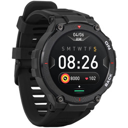 Smartwatch Garett Grs czarny Zegarek Męski Elektroniczny