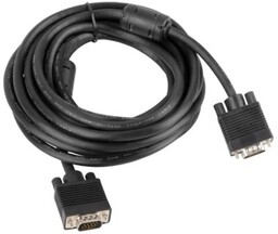 LANBERG Kabel VGA - VGA CA-VGAC-10CC-0050-B 5 m