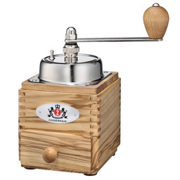 Zassenhaus Młynek do kawy z korbką (drewno oliwne)