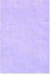 Sizzix Multi-Level Textured Impressions Embossing Folder Rainbow Sky