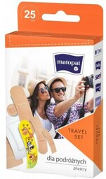 Matopat TRAVEL SET Plastry dla podróżnych z opatrunkiem,