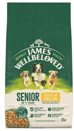 JAMES WELLBELOVED Karma dla psa Senior Monobiałkowa Jagnięcina