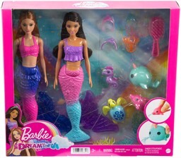 Dwie Lalki Barbie Dreamtopia Syrenki Wróżki