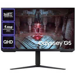 SAMSUNG Monitor Odyssey G5 LS27CG552EUXEN 27" 2560x1440px 165Hz