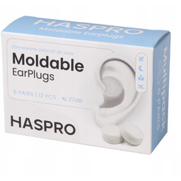 Haspro Moldable Earplugs Formowane zatyczki do uszu 6
